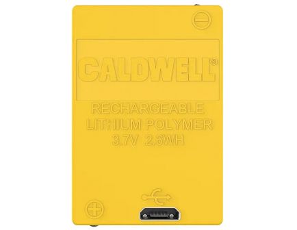 Caldwell E-Max Pro 3 V Rechargeable Lithium-Ion Battery Pack, Yellow