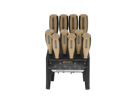 Wheeler 10-Piece Metric Hex Benchtop Screwdriver Set