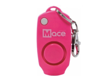 Personal Alarm w/ Keychain, Neon Pink