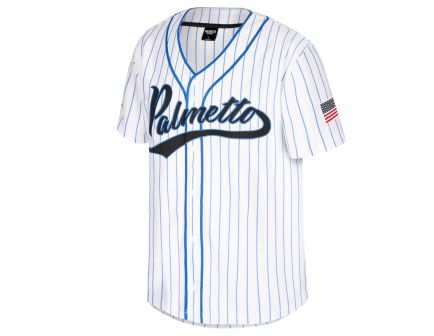 PSA Baseball Jersey, White/Royal - X-Large