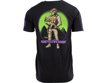 PSA Halloween Tactical Mummy T-Shirt, Black 