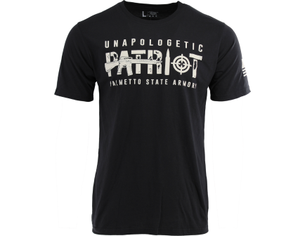 PSA Unapologetic Patriot T-Shirt, Jet Black