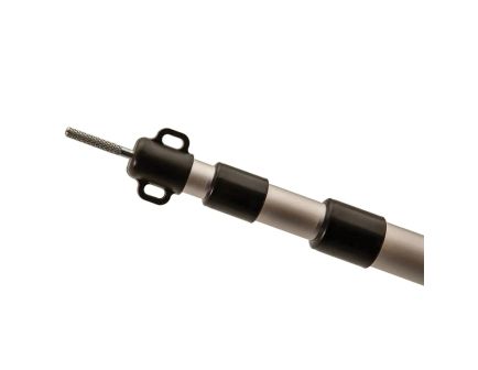 Eureka 110" x 3.50' - 9' Height Adjustable Pole, Silver