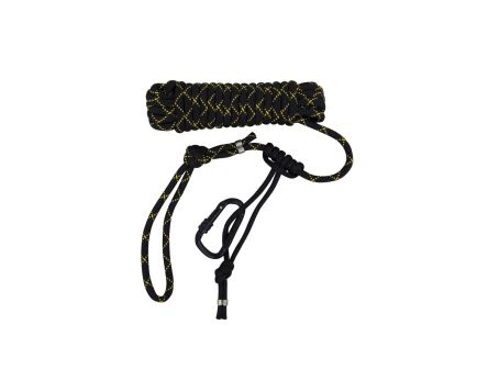 River's Edge 30' Safety Rope, 300 lb Black/Green