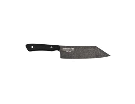 Shield Knife & Tool Kitchen Seax Fixed Knife, Black