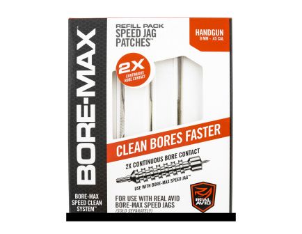 Real Avid Bore Max Speed Jag 4" L Refill Pack, 250 Patches