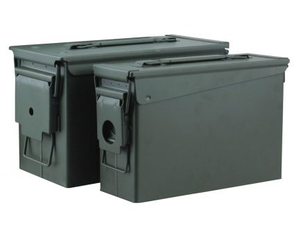 Reliant Empty 50/30 Cal Ammo Cans, Green