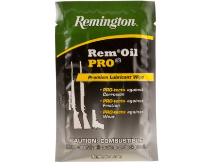 Remington Rem Oil Pro3 Lubricant Wipes, 7" x 8", 100/pack - 18921