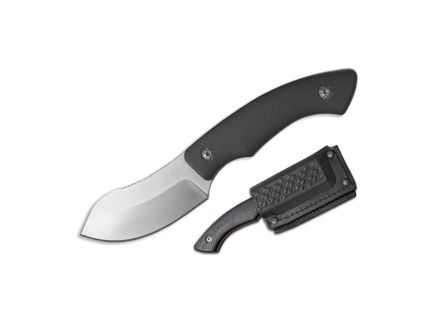 American Buffalo Knife & Tool Fixed Knife Full Tang, Black