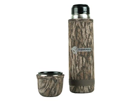 Cupped Waterfowl Hot/Cold Thermos, 25 fl oz Mossy Oak Bottomland Camouflage