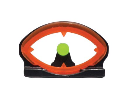 Dead Ringer Duck Buster Sight Set Front/Rear, Orange/Green