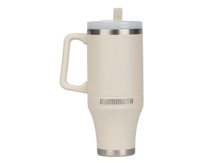 Mammoth Ascent Tumbler w/Handle and Straw, 40 oz Birch