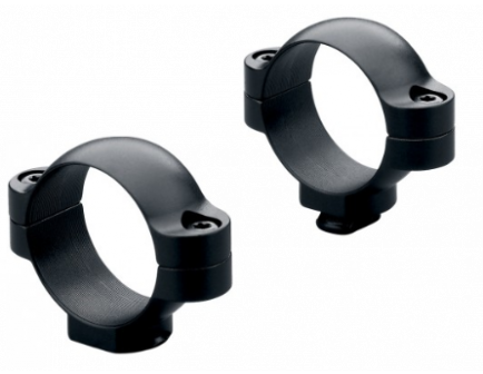 Leupold STD 1" Medium Rings Gloss Black 49900
