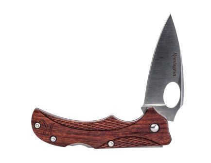 Remington Woodland Folding Knife Drop Point, Brown