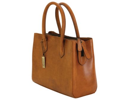 Rugged Rare Cameleon Natalie Holster Ambidextrous Leather, Tan