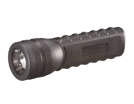 Coast GX40R LED Rechargeable Flashlight, Black