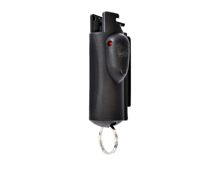 Guard Dog Accufire Laser Target Keychain Pepper Spray with UV Dye, Black