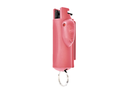 Guard Dog Accufire Laser Target Keychain Pepper Spray with UV Dye, Pink