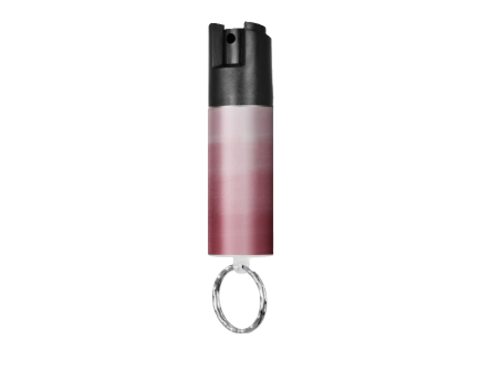 Guard Dog 1/2 oz Keychain Pepper Spray with Colored Stickers - Pink Ombre