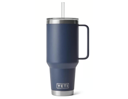 Yeti Rambler 42 oz Straw Mug, Navy