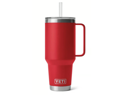Yeti Rambler 42 oz Straw Mug, Rescue Red