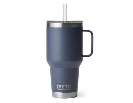 Yeti Rambler 35 oz Straw Mug, Navy