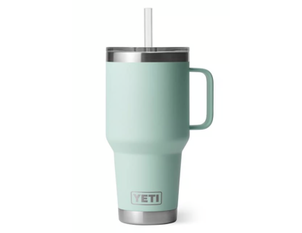Yeti Rambler 35 oz Straw Mug, Seafoam
