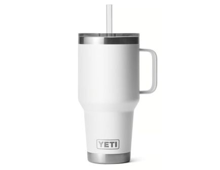 Yeti Rambler 35 oz Straw Mug, White