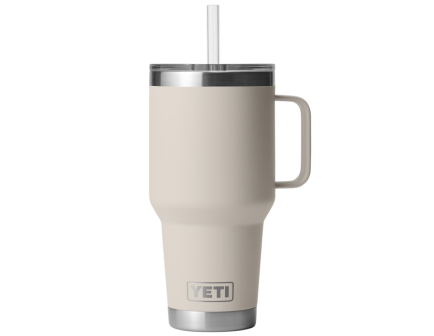 Yeti Rambler 35 oz Straw Mug, Cape Taupe