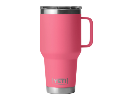 Yeti Rambler 30 oz Travel Mug, Tropical Pink