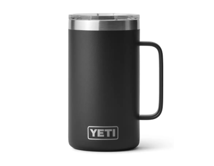 Yeti Rambler 24 oz Mug w/ MagSlider Lid, Black