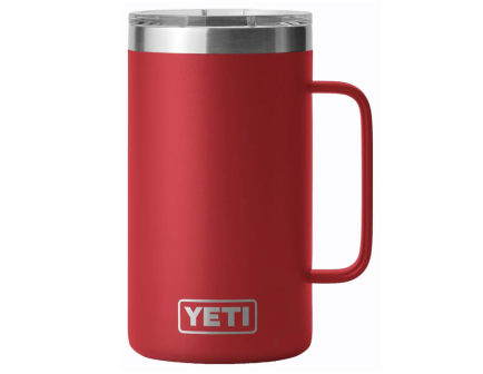 Yeti Rambler 24 oz Mug w/ MagSlider Lid, Rescue Red