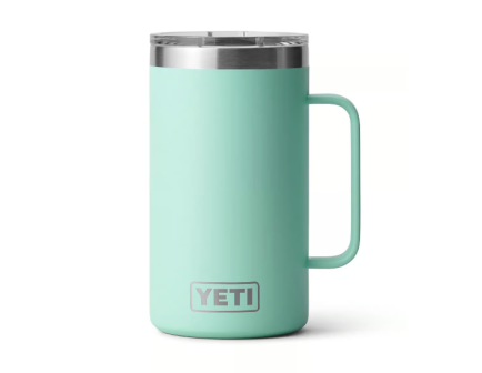 Yeti Rambler 24 oz Mug w/ MagSlider Lid, Seafoam