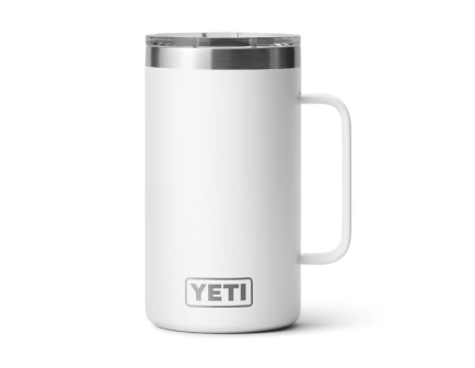 Yeti Rambler 24 oz Mug w/ MagSlider Lid, White