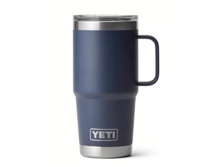 Yeti Rambler 20 oz Travel Mug, Navy
