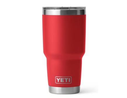 Yeti Rambler 30 oz Tumbler w/ MagSlider Lid, Rescue Red