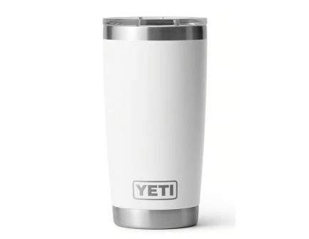 Yeti Rambler 20 oz Tumbler MagSlider Lid, White