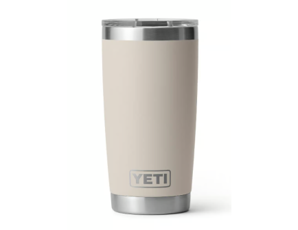 Yeti Rambler 20 oz Tumbler MagSlider Lid, Cape Taupe