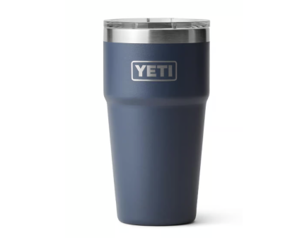 YETI Rambler 20 oz Stackable Tumbler with MagSlider Lid, Navy