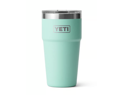 YETI Rambler 20 oz Stackable Tumbler with MagSlider Lid, Seafoam