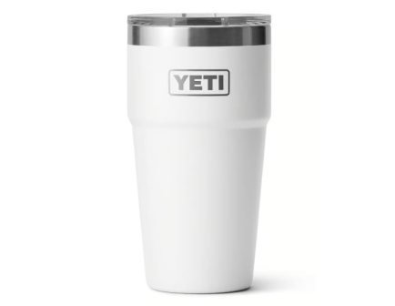 YETI Rambler 20 oz Stackable Tumbler with MagSlider Lid, White