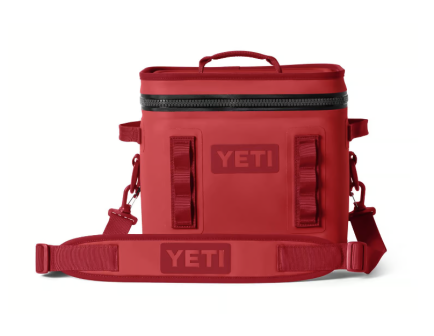YETI Hopper Flip 12 Soft Sided Cooler, Rescue Red