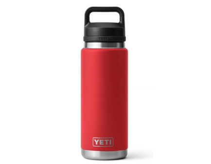 Yeti Rambler 26 oz Bottle w/ Chug Cap, Rescue Red