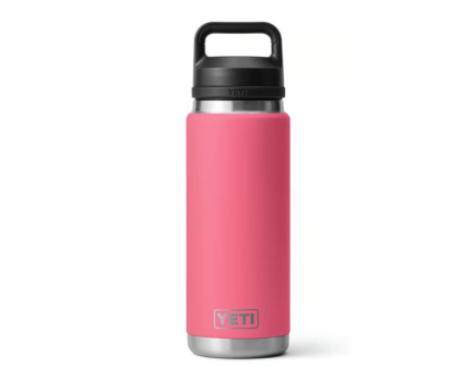 Yeti Rambler 26 oz Bottle w/ Chug Cap, Tropical Pink