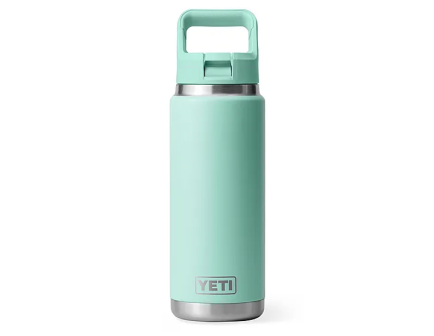 YETI Rambler 26 oz Bottle with Straw Cap, Seafoam