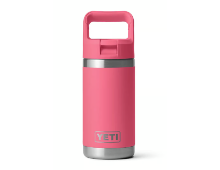 YETI Rambler Jr. 12 oz Kids Water Bottle, Tropical Pink
