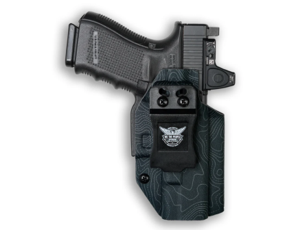 We The People Holsters Springfield Hellcat Pro (Red Dot Ready) Holsters, Topographic Aqua