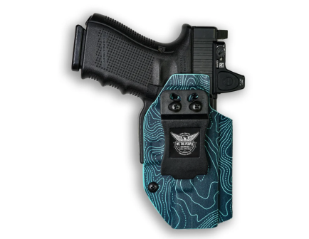 We The People Holsters Sig Sauer P365 XMacro (Red Dot Ready) Holsters, Topographic Aqua