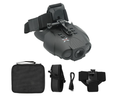 X-Vision Optics Phantom 55 Night Vision Hands-Free Binocular 200yd, 1-3x, 20mm - XANB55