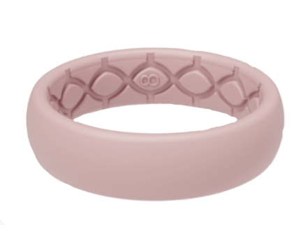 Groove Life Essential Thin Ring, Rose Quartz - 07 - R22-102-07